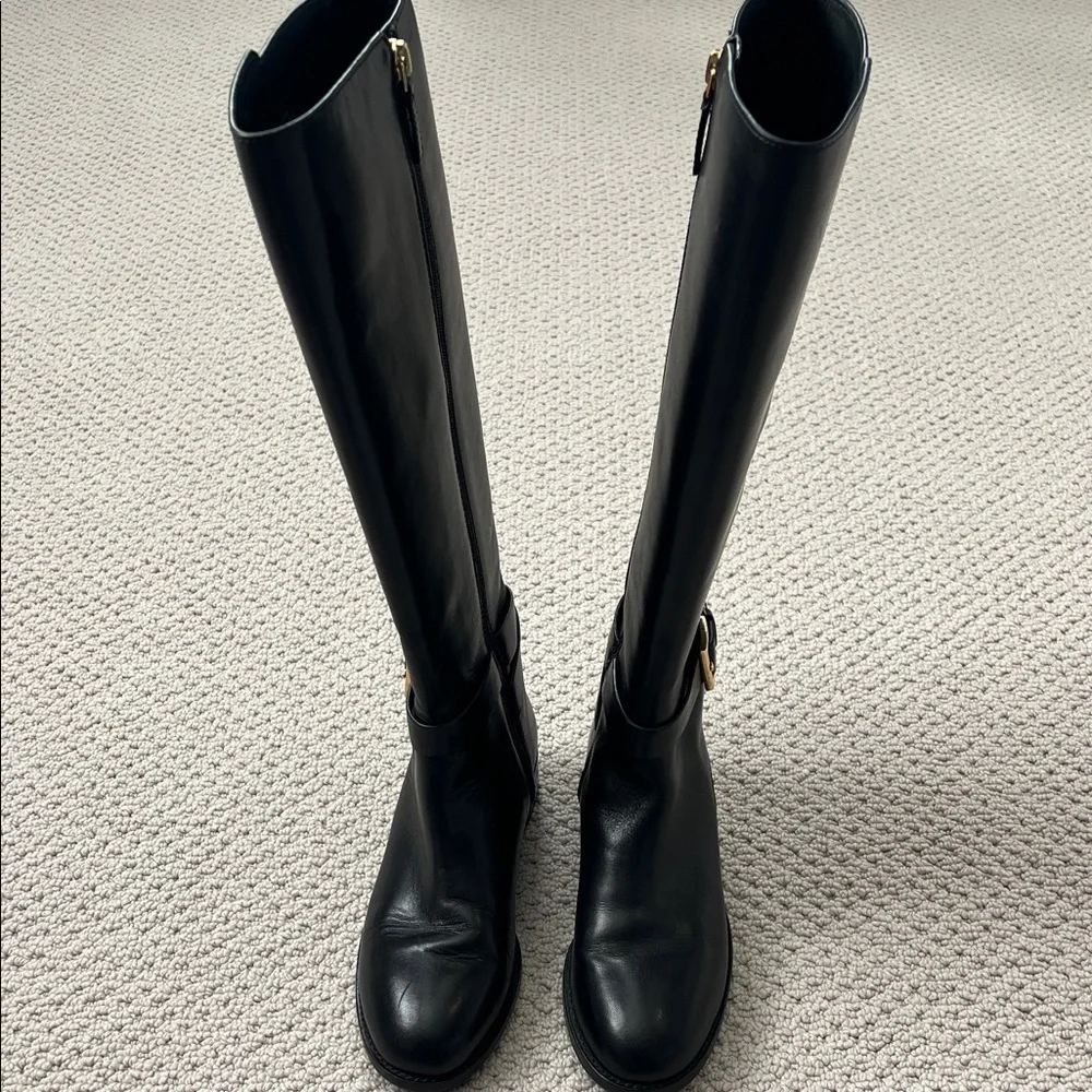 Tory Burch Brooke Knee-High Leather Boots